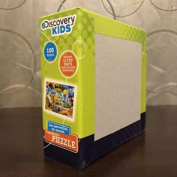 Discovery Kids World Wonders Magnifinder 100 Piece Puzzle w/ Magnifying Glass - Picture 6 of 11